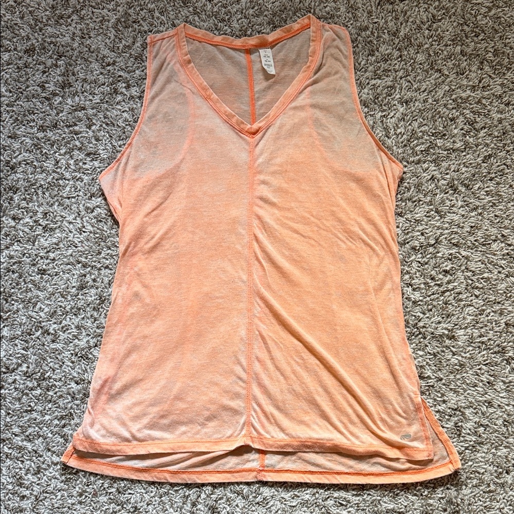 Orange Activewear Tank